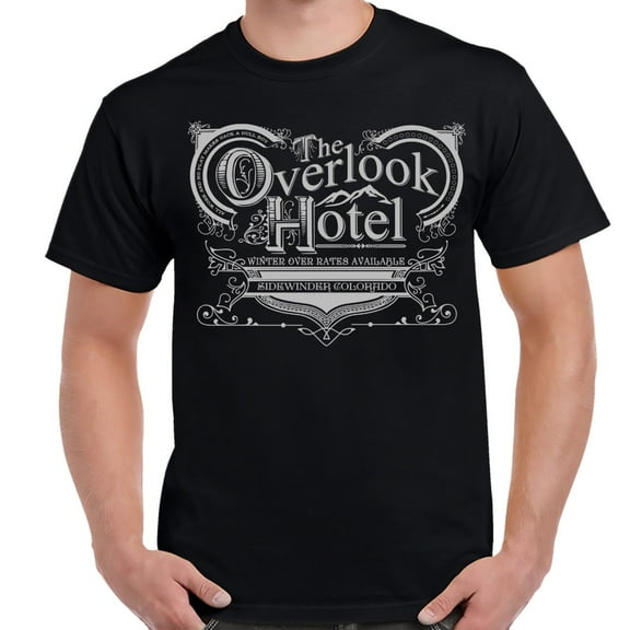 The Overlook Hotel Grey Logo Adult Shirt-XXL