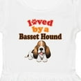 thumbnail image 4 of Inktastic Basset Hound Dog Lover Girls Toddler Dress, 4 of 5