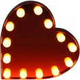 thumbnail image 4 of Battery Operated Lighting LED Marquee Valentine Heart Light, 4 of 6