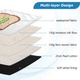 thumbnail image 3 of FORMRS 13-13.3 inch Laptop Sleeve Case Soft Carrying Quilted Computer Bag Cover, Various Toasts, 3 of 7