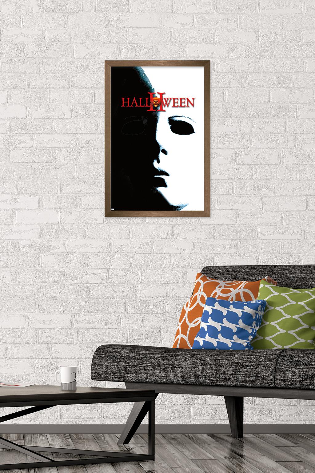 Halloween II - One Sheet Wall Poster, 14.725" x 22.375" Framed