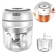 thumbnail image 2 of Procesador de alimentos ultracompacto, diseño 4 en 1 para un uso versátil, picado rápido y eficiente, libre de BPA y resistente al agua, perfecto para cocinas concurridas y aventuras al aire libre, 2 of 5