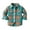 Orange, variant on Toddler Kids Boys Girls Flannel Plaid Shirt Shacket Jacket Long Sleeve Lapel Button Down Pocketed Shirts Regular Fit Casual Fall Coat Outwear Orange 3-6 Months