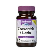 Bluebonnet Zeaxanthin Plus Lutein, Marigold & Paprika - Eye Health & Blue Light*, 30 Days
