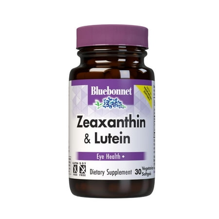 Bluebonnet Zeaxanthin Plus Lutein, Marigold & Paprika - Eye Health & Blue Light*, 30 Days