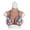 SiliconeGel-Beige, variant on Silicone Breast Form Short Style, Textured Surface Design, Lightweight Soft Silicone Chest Form with High Collar and Curved Bottom Edge, 4th Generation