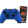 Soft Touch Blue SMART Xbox One ELITE 2 Series Custom Rapid Fire Modded Controller. FPS mods. COD Warzone