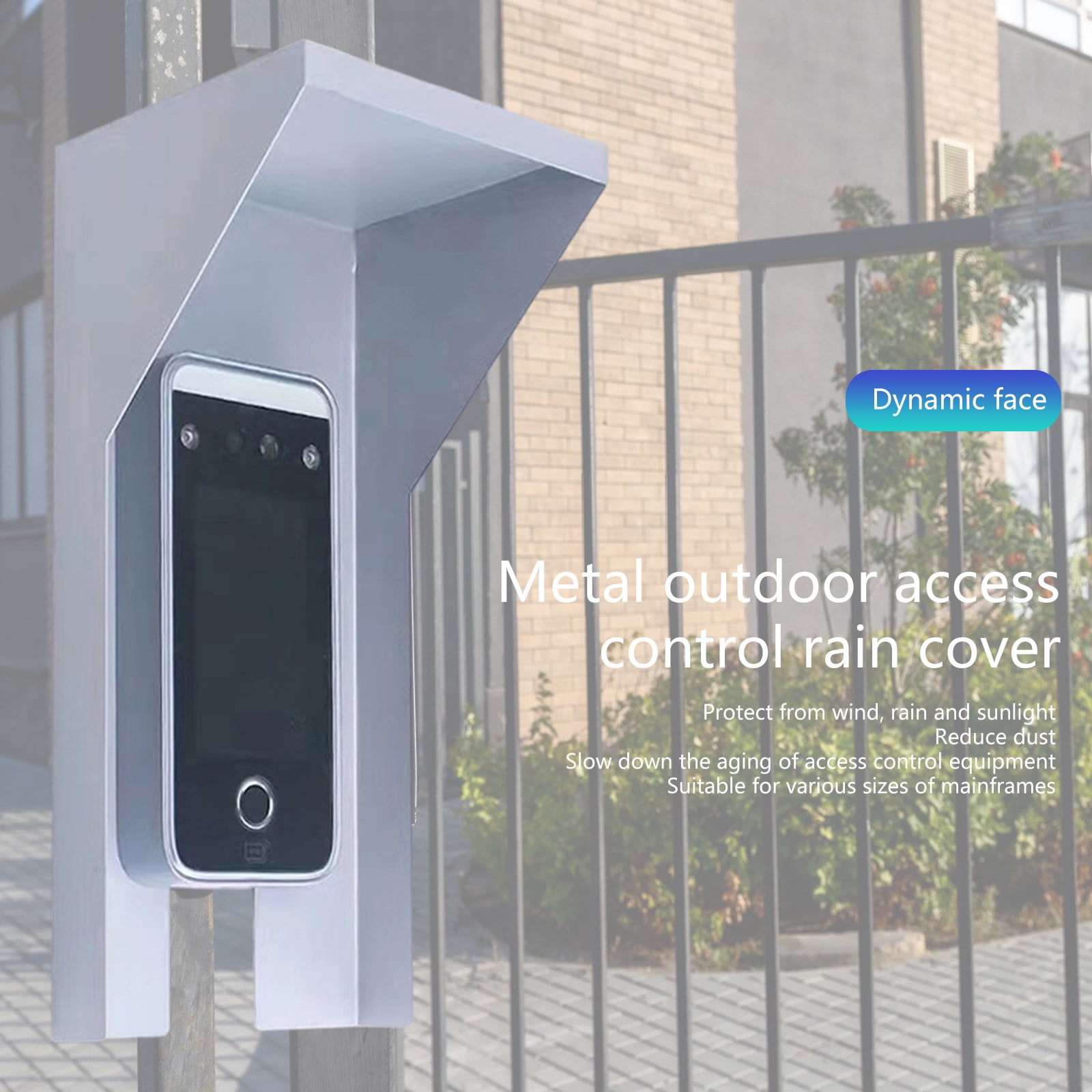 Rings Doorbell Rain Cover Outdoor Keypad Shield Weatherproof Protector for Video Doorbell Plate Guard Protector Cover