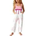thumbnail image 2 of Baby Girl Romper Casual Pocket Print Jumpsuits Relaxed Fit Girls Boys Girls Jumpsuit Blue 11-12 Years, 2 of 5