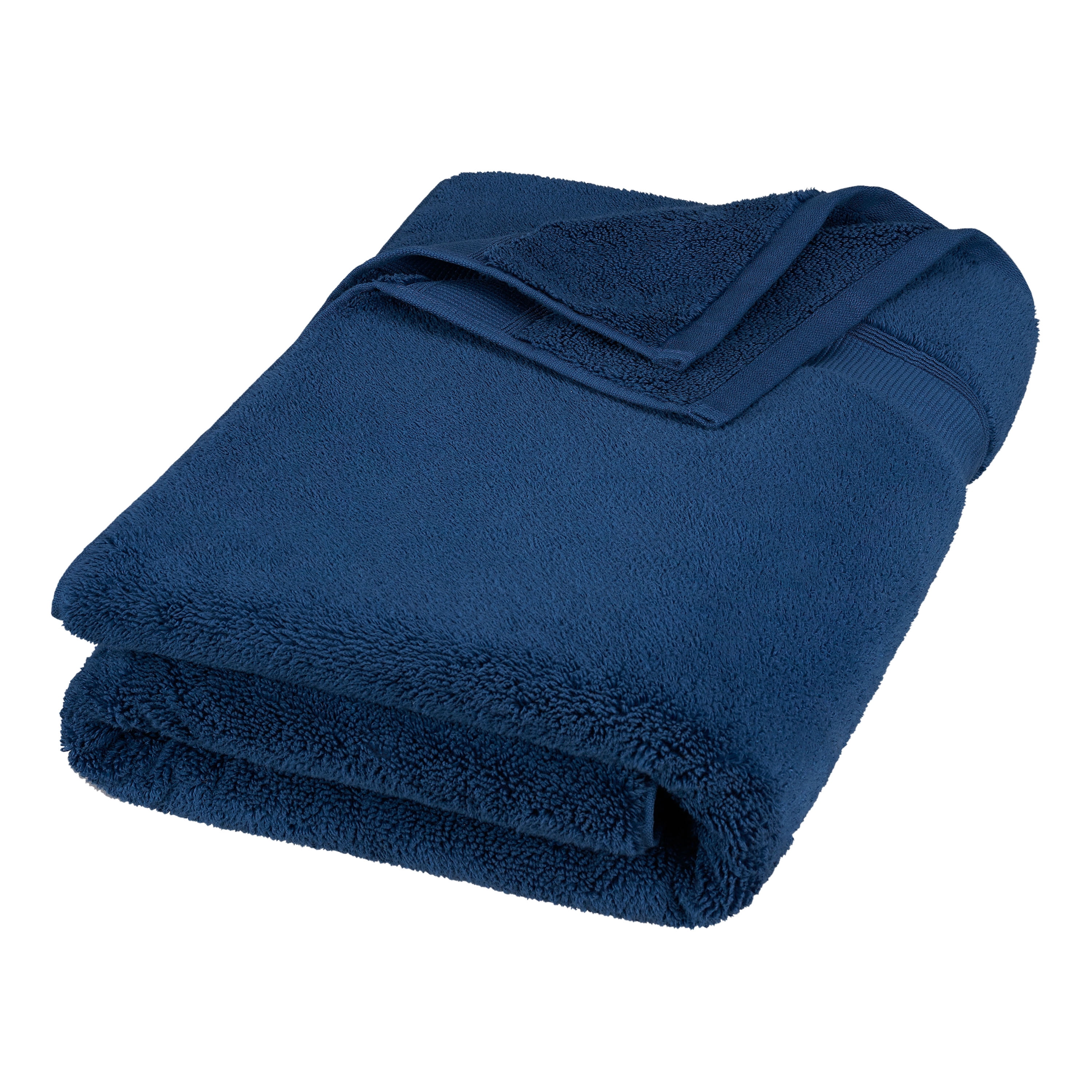 Hotel Style Egyptian Cotton Bath Sheet, Marine Deep