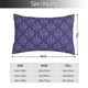 thumbnail image 2 of Fotbe Lavender Flowers Funda de Almohada Decorativa Estilo Occidental, Lujo en Algodón, Fundas para Almohadas King, Cojín Estampado para Decoración del Hogar-14"x20", 2 of 6