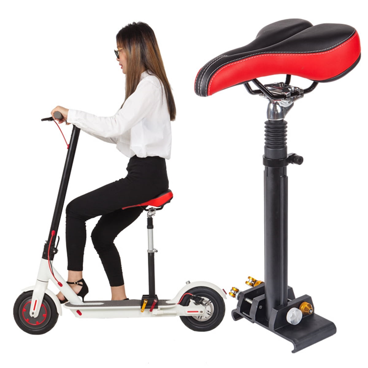 5/5.5/6 Inch Adjustable Height Electric Scooter Seat Chair Skateboard