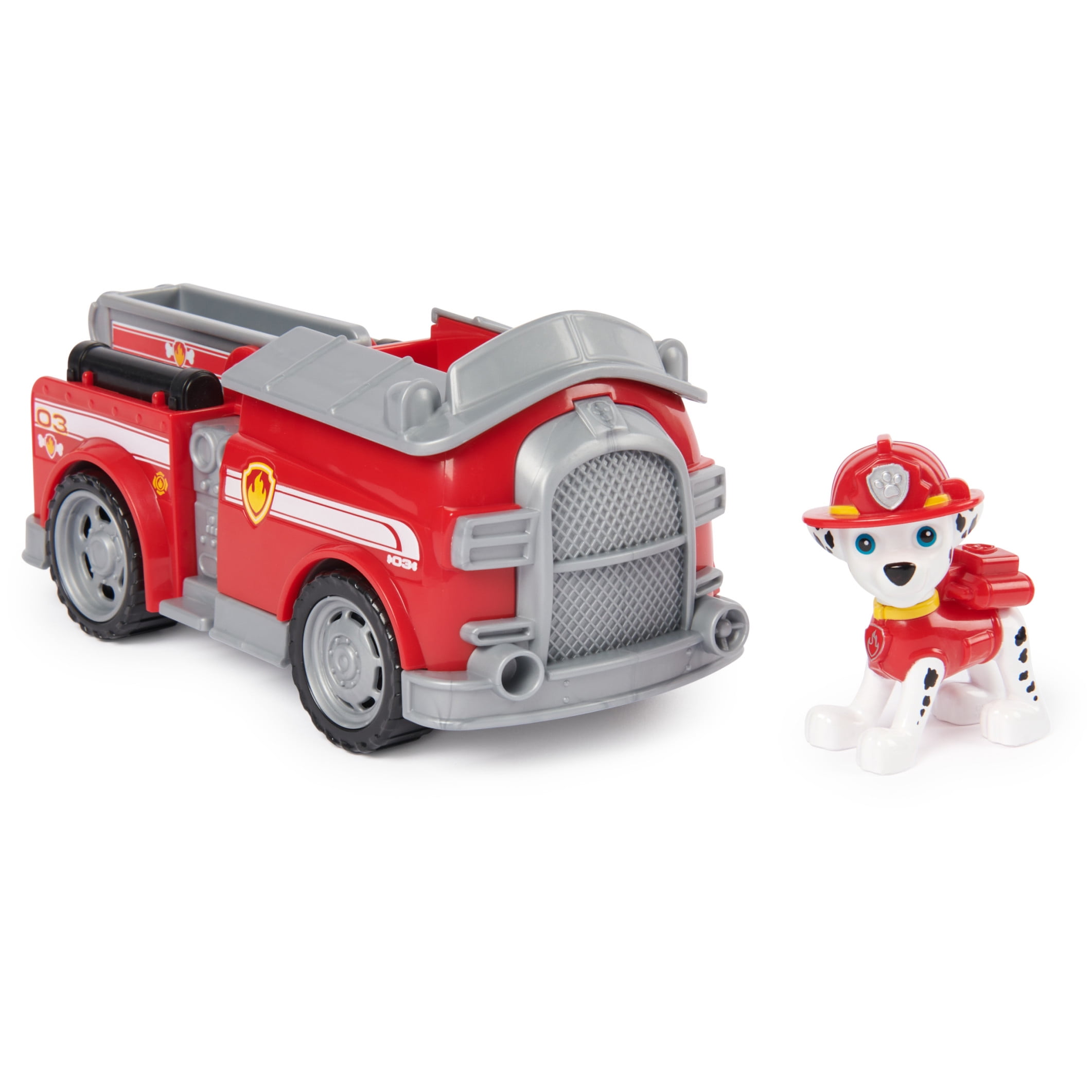 PAW Patrol, Marshalls Firetruck with Figure, Toys for Kids Ages 3 and Up