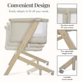 thumbnail image 5 of Evolur Stellar Bassinet and Bedside Sleeper in Beige, 5 of 9
