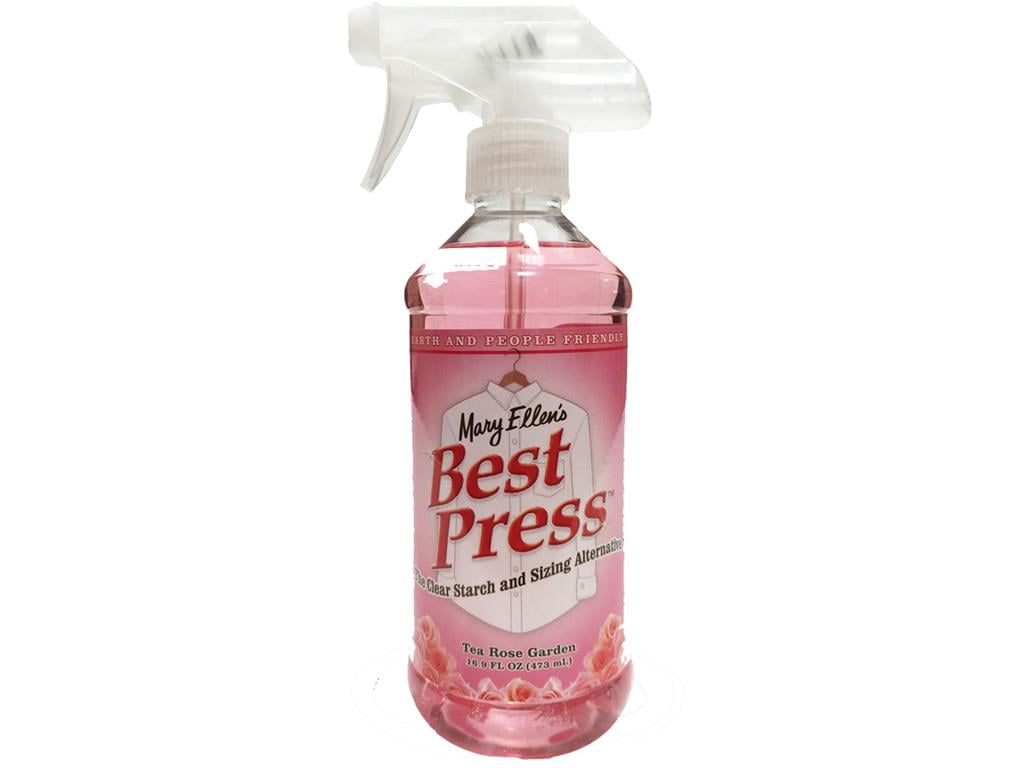 Mary Ellen's Best Press 16.9oz bottle with a Tea Rose Garden scent