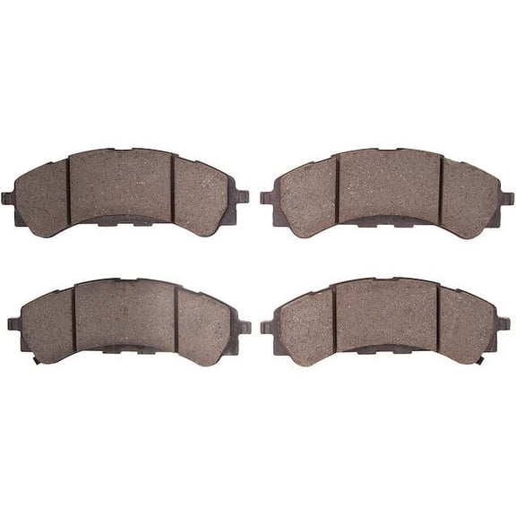 Front Brake Pad Set - Compatible with 2021 - 2023 Ford Bronco 2022