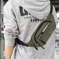 thumbnail image 2 of LIBRCLO Mens Fanny Packs, Men's Crossbody Bags with 3 Zipper Casual Hiking Cycling Shoulder Bag, 2 of 6