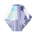 thumbnail image 1 of CHUANK 36-Pieces (6mm) Violet AB | Preciosa Crystal Glass Rondell Beads, 1 of 3