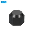 thumbnail image 3 of Uxcell Plastic Flare Cap Female Thread 5Pcs 45 Degree SAE Flare Tube Fitting Valve Cap 3/4" 10, 3 of 6