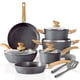 thumbnail image 1 of Juego de utensilios de cocina Kitchen Academy Induction, 12 piezas, granito gris, 1 of 7