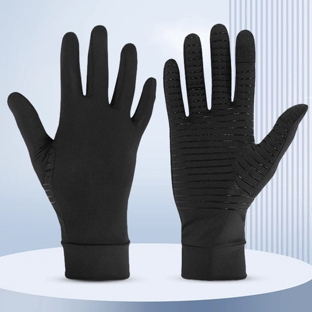 Guantes de mecanografía Bsvklp cobre unisex terapia carpiana 1 par
