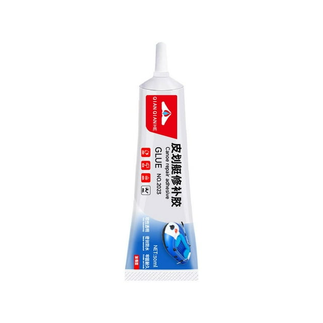 Colle de Réparation pour Bateau Gonflable Adhésive, Colle de Réparation en PVC Imperméable pour Bateaux en PVC P6