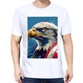 thumbnail image 3 of Summer Short Sleeve Tops Crew Neck Shirts For Women EaglePlus Size Tee Shirts, 3 of 5
