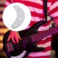 thumbnail image 4 of Chrome Switch Control Plate, 4-Hole Bass Control Plate for Electric Bass Guitar ETC, 4 of 4