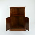 thumbnail image 5 of Ayla Corner Cabinet 24Wx35"H in brown wood, 5 of 7