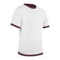 thumbnail image 2 of RevTee Reversible Tee, Adult 2X-Large, Maroon and White, 2 of 2