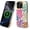 Dopamine Flower, variant on Magnetic Phone Case for iPhone 16e, Compatible with MagSafe, Durable 2 Layers Full Covered Shockproof Protective Cover-Retro Skeleton Bookshelf
