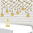 thumbnail image 4 of Beistle 50516 50th Anniversary Centerpiece, 13-Inch, 4 of 6