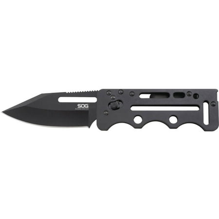 S.O.G SOGAC77 ACCESS CARD Folder, VG-10 Clip Point Blade, Stainless Steel