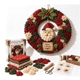 thumbnail image 2 of 3D Fabric Poke Wreath DIY Kit – Multiple Designs Available, No-Sew Christmas Wreath Craft Kit, Beginner-Friendly Fabric Art Kit for Door Decor Gift, 2 of 7
