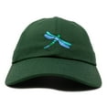 thumbnail image 4 of DALIX Dragonfly Womens Baseball Cap Fashion Hat in Dark Green, 4 of 7