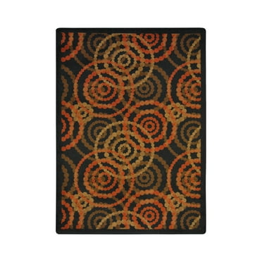 Kid Essentials - Teen Area Rugs Dottie, 3'10" x 5'4", Warm Earth