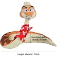 thumbnail image 2 of Juguetes de peluche The Bad Guys, juguetes Snake The Bad Guys de 41 pulgadas, lindo muñeco de peluche suave para fanáticos de los dibujos animados, regalos para el día del niño, 2 of 5