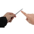 thumbnail image 2 of Unique Bargains 6 Pcs Double-sided Stainless Steel Nail Files Black, 2 of 7