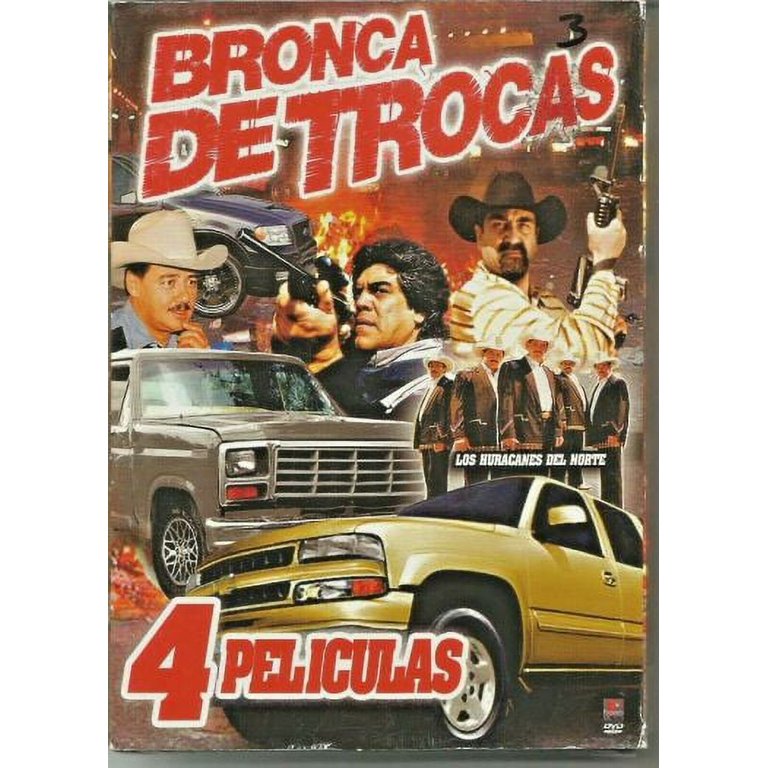 Spanish 4 Pack DVD Bundle: Trocas Fregonas 4 Peliculas, Los Traficantes Del  Norte: De La Vista Nace El Recuerdo, El Padrino - The Latin Godfather,  Bravas Y Violentas 4 Peliculas JULIO ALEMAN