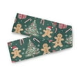 thumbnail image 7 of Yayeee Table Runner 70 inches Long Home Kitchen Dinning Party Decoration, Red Christmas Gingerbread, 7 of 7