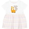 thumbnail image 3 of Inktastic My Mimi Loves Me Girls Baby Dress, 3 of 5