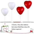 thumbnail image 2 of Valentine's Day - 100-pack - heart-shaped balloons, 2 of 3