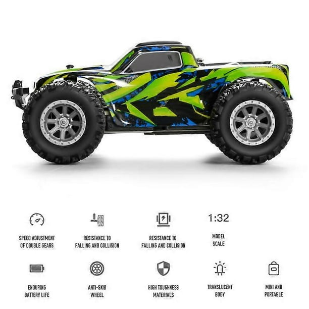 1:32 RC Racing Car 2.4GHz Mini Off-load Car 20km/h High-speed Brushed Motor Car LED