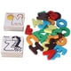 thumbnail image 1 of Juguetes Educativos ABC ANGGREK Papel Alfabeto Tarjetas Flash Madera 3 a 5 Años, 1 of 8