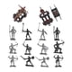 thumbnail image 3 of Figuras de Soldados Caballeros Medievales Soldado Modelo de Juguete para Niños Adultos Sunnimix juguetes de soldado caballero medieval, 3 of 7