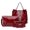 Wine, variant on Nilvkv Women's Tote Bag, Handbags for Women, Women Bag Four-Piece Set Shoulder Bag Handbag Large Capacity Buckets Bag