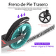 thumbnail image 5 of Scooter Patin Plegable Ajustable Para Adulto Blanco, 5 of 5
