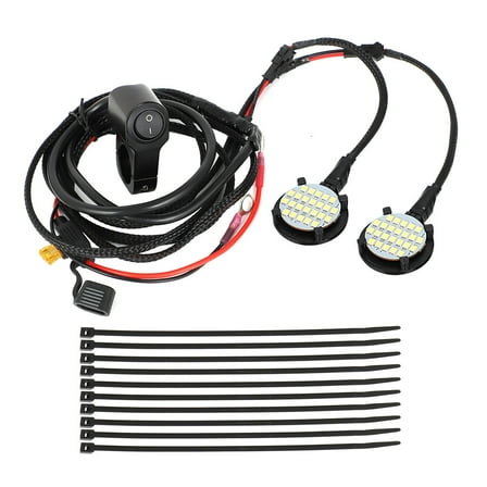 Complete LED Headlight Kit For Yamaha Raptor 90 110 2016-2024 ATV Plug & Play