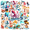 3A, variant on cartoon Ocean Animal Stickers, Waterproof Ocean Animal Sticker for Water Bottle Laptop Phone Cases Planner Skateboard Luggage Helmet Party Favor Decor, Ideal for Adults Teens Teacher Rewards