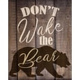 thumbnail image 2 of Bailey, Ann 26x32 White Modern Wood Framed Museum Art Print Titled - Dont Wake the Bear, 2 of 4